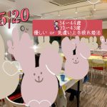 第1501回 【男性34~44歳,女性32~43歳】30代40歳前後中心!優しいor気遣い上手彼氏婚活の報告